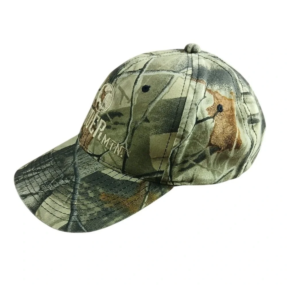 Gander‎ Mountain Realtree Hardwoods Camo Adjustable Baseball Cap Hat Mens OSFM